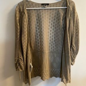 Beige cardigan/jacket